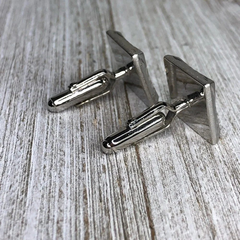 Vintage Anson Sterling Silver Freemason Cuff Links